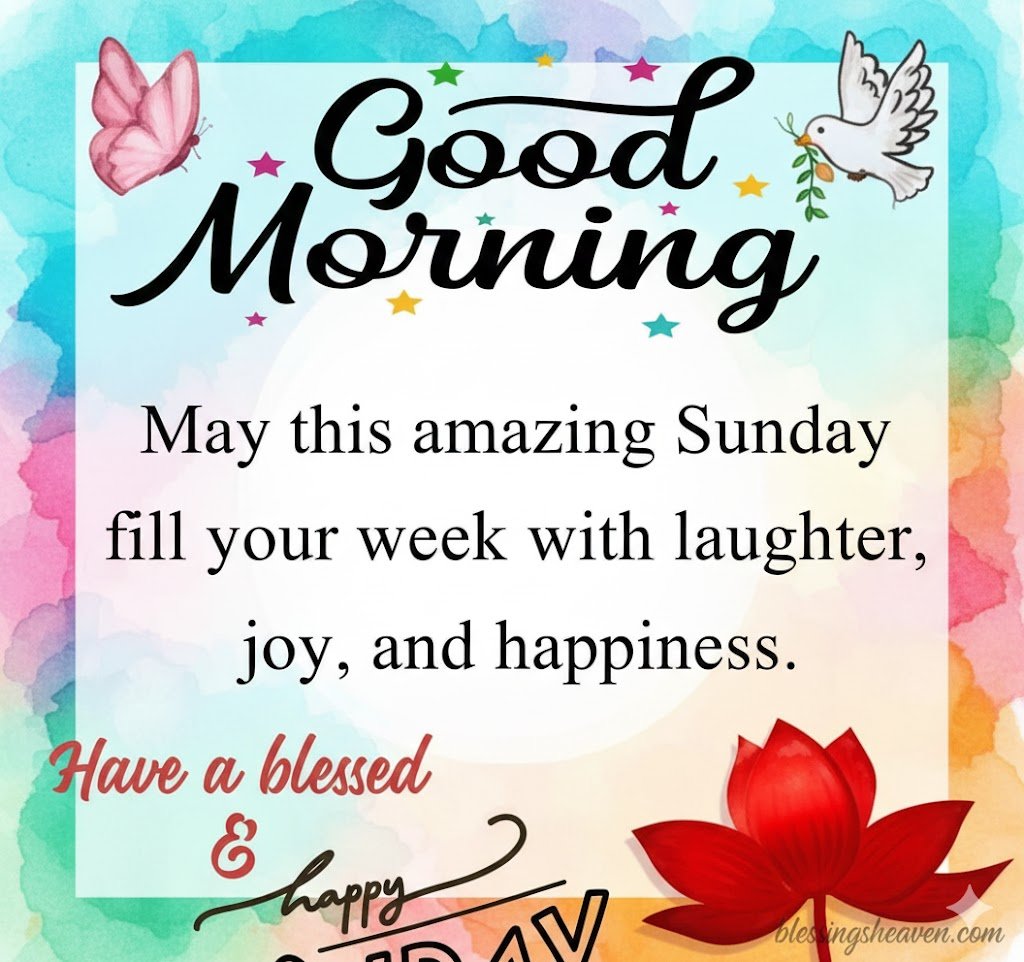 Beautiful Sunday Greetings for Friends