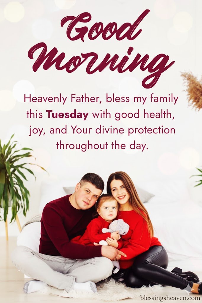 Beautiful Tuesday Wishes for Family and Friends