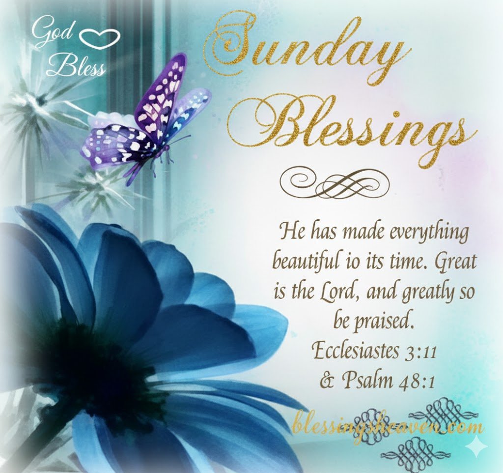 Blessed Sunday Images with Blessings