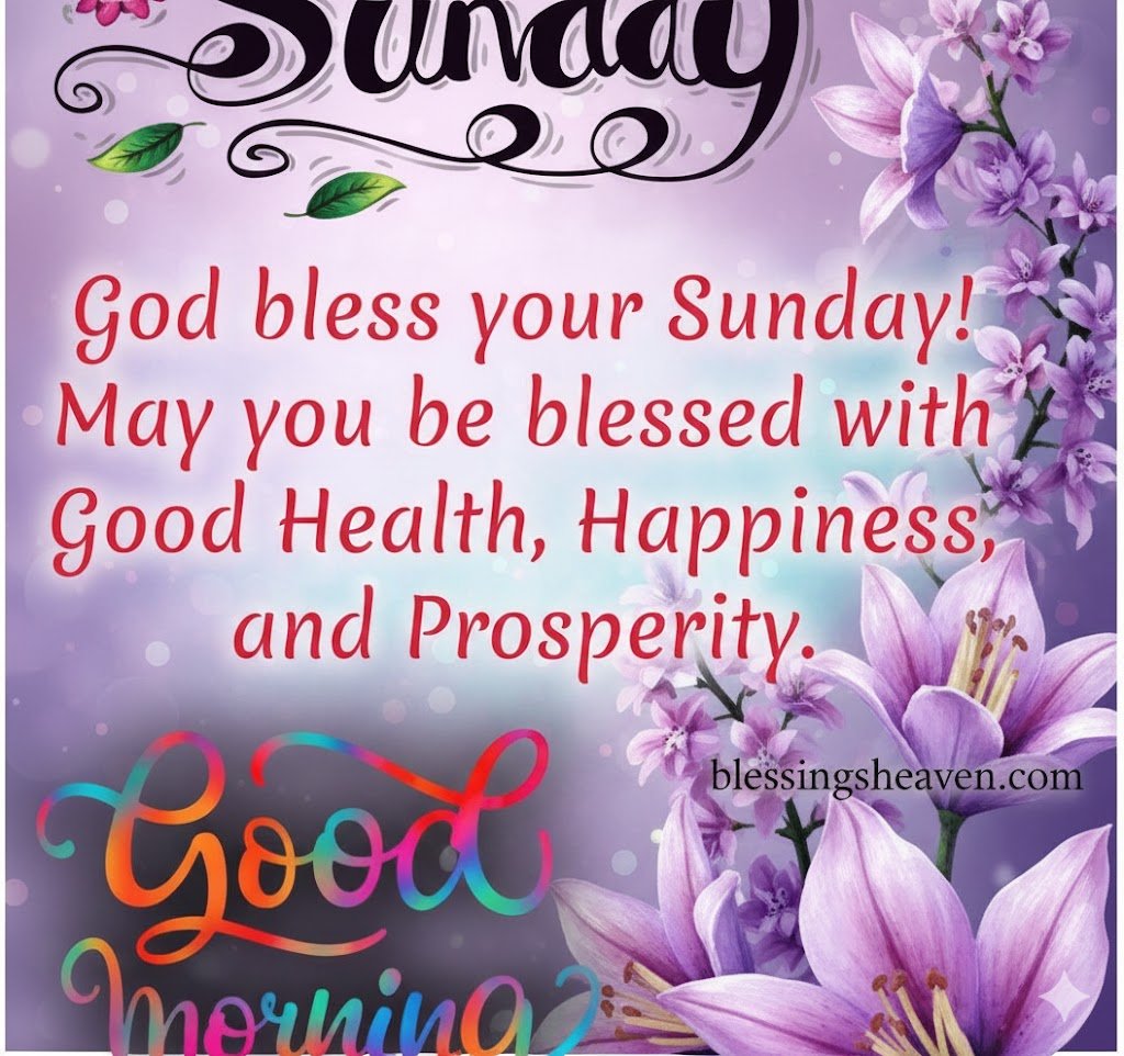 Blessed Sunday Images