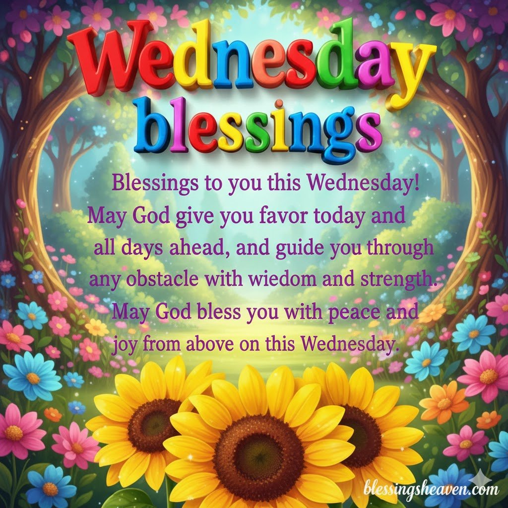  Cute Wednesday Blessing