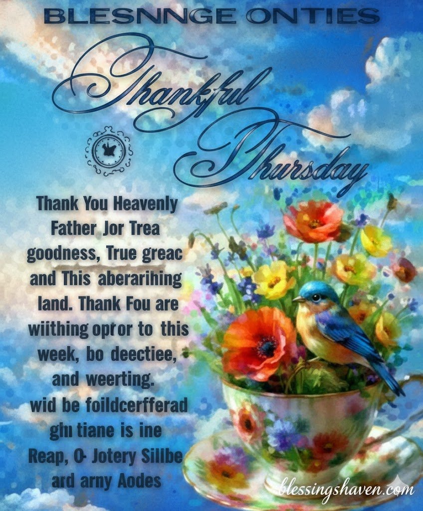 Happy Thursday Morning Blessings with Images