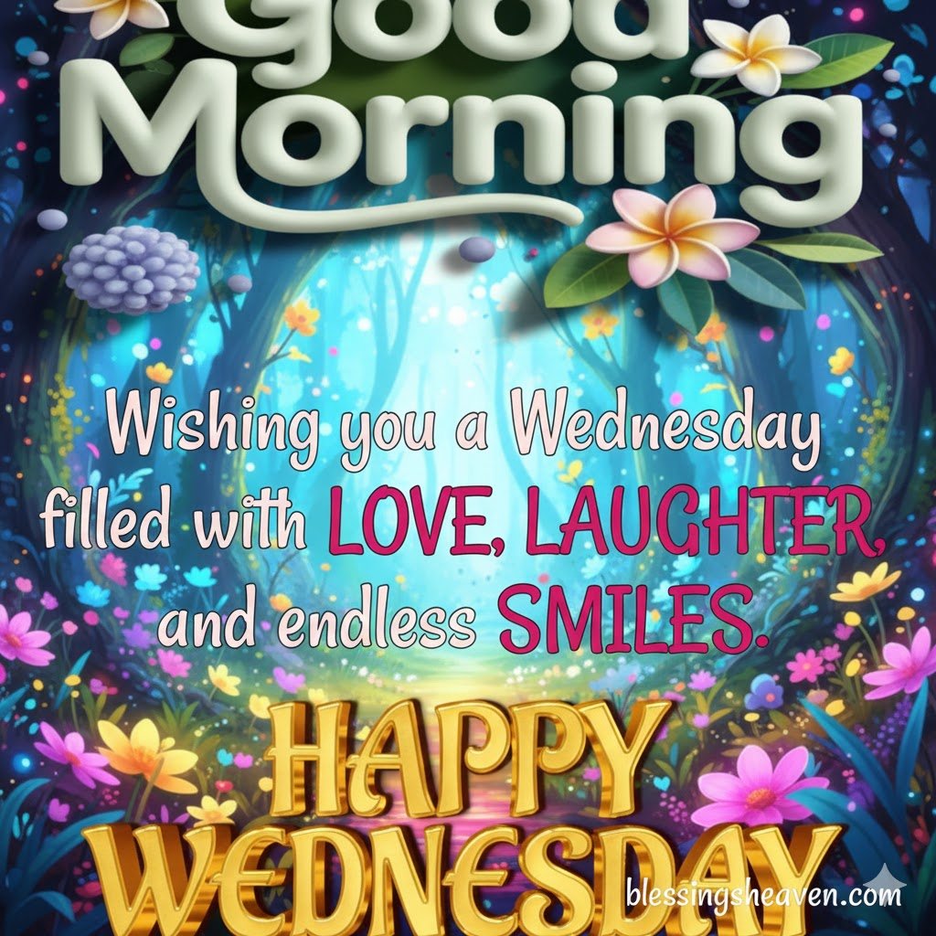 Lovely Good Morning Wednesday Wishes