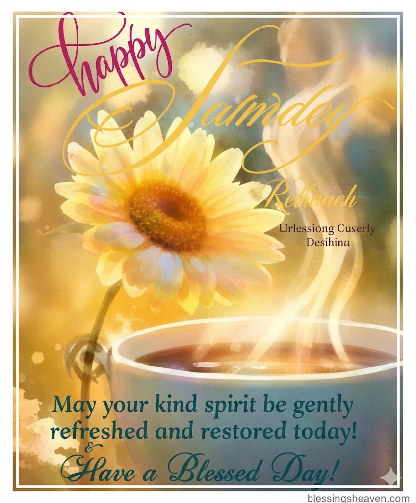 May your kind spirit be gently