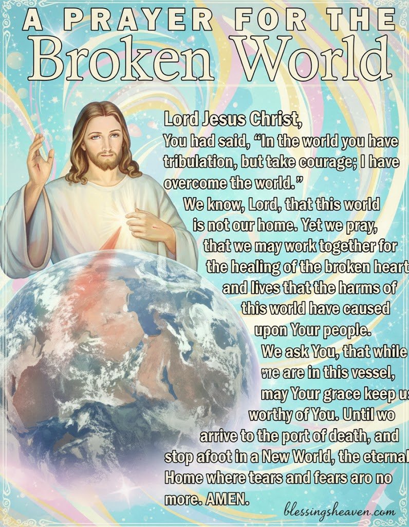A Prayer for the Fallen World We Live In