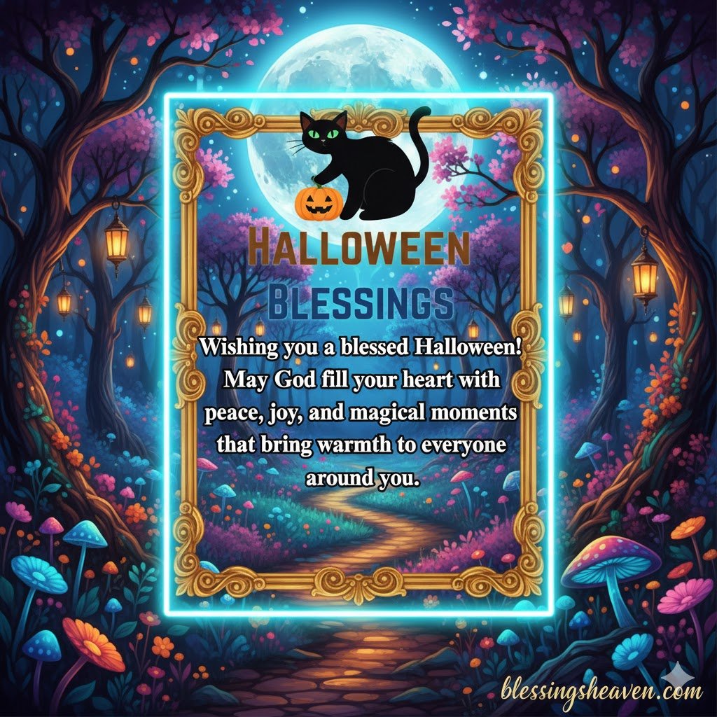 Beautiful Halloween Blessings
