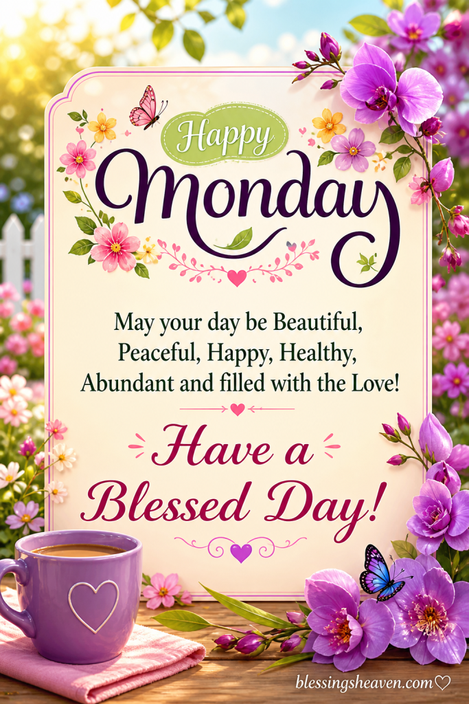 Blessed Monday Morning Quotes