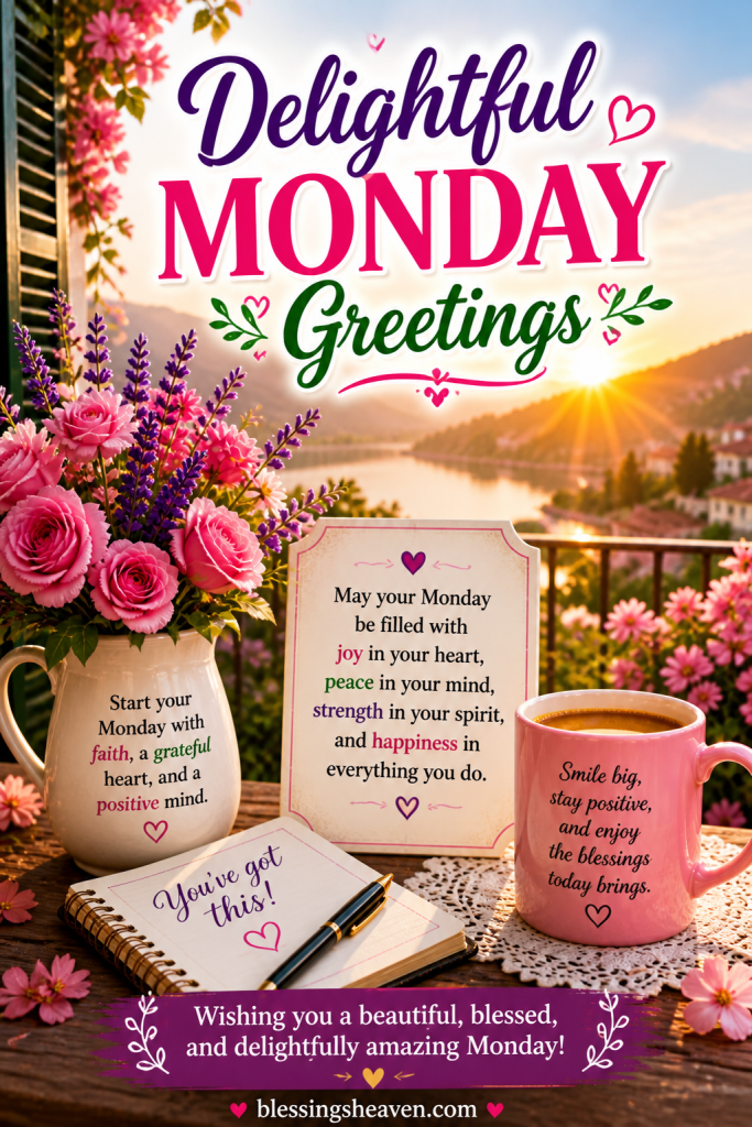 Delightful Monday Greetings