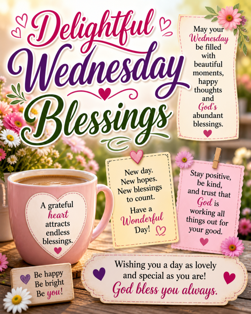Delightful Wednesday Blessings