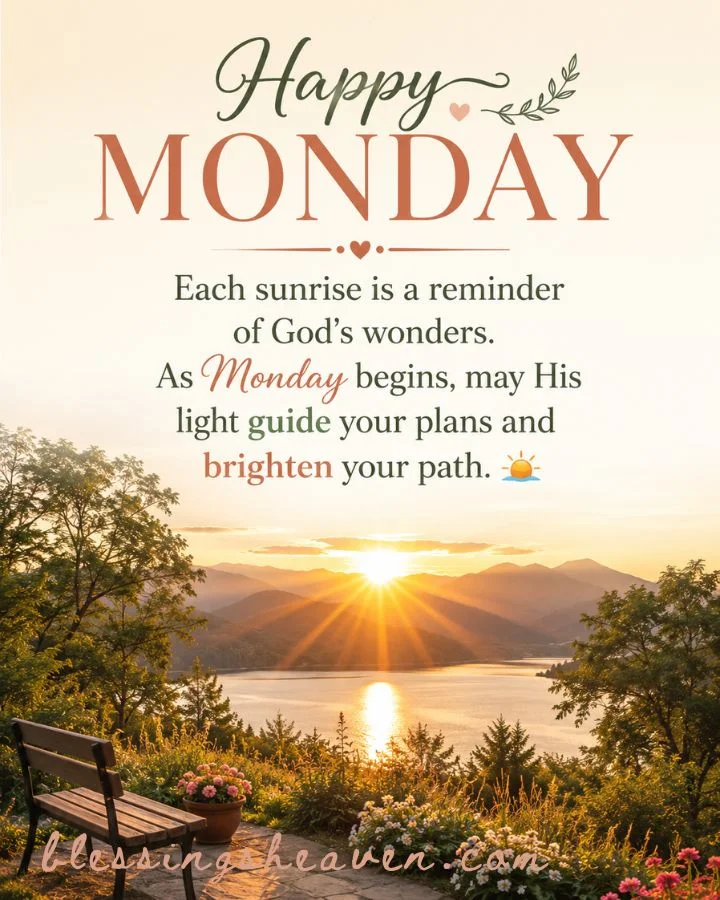 Each sunrise is a reminder of Gods wonders