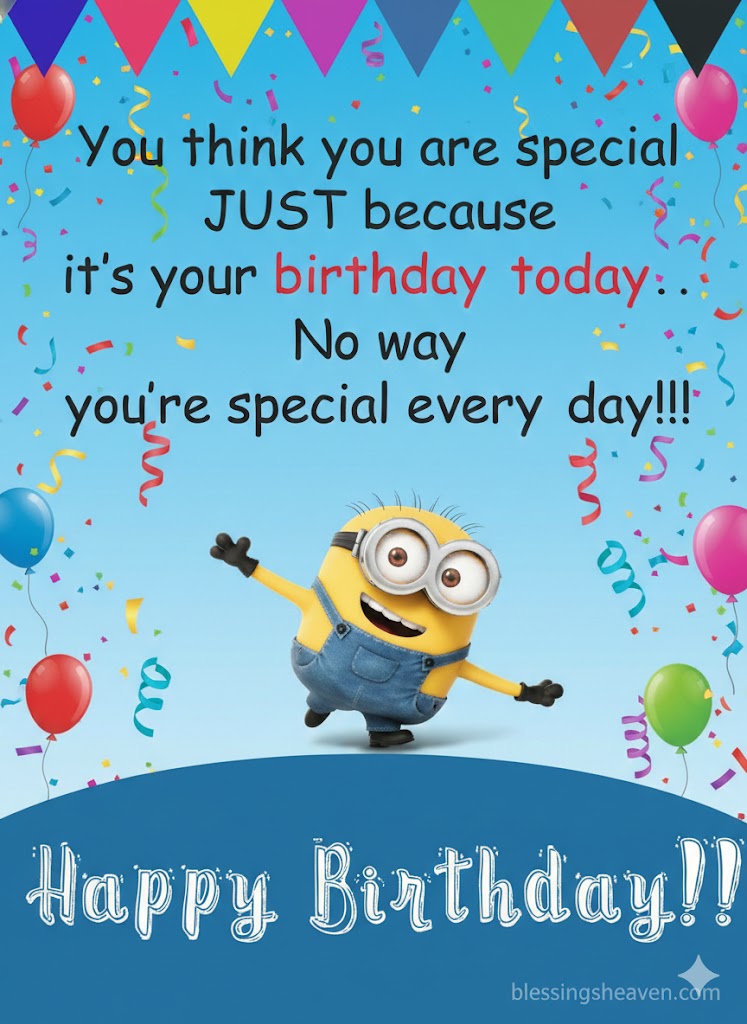Funny Birthday Messages for a Friend