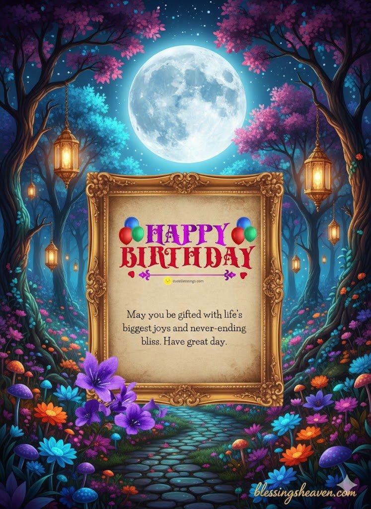 God Gifted Happy Birthday Blessings