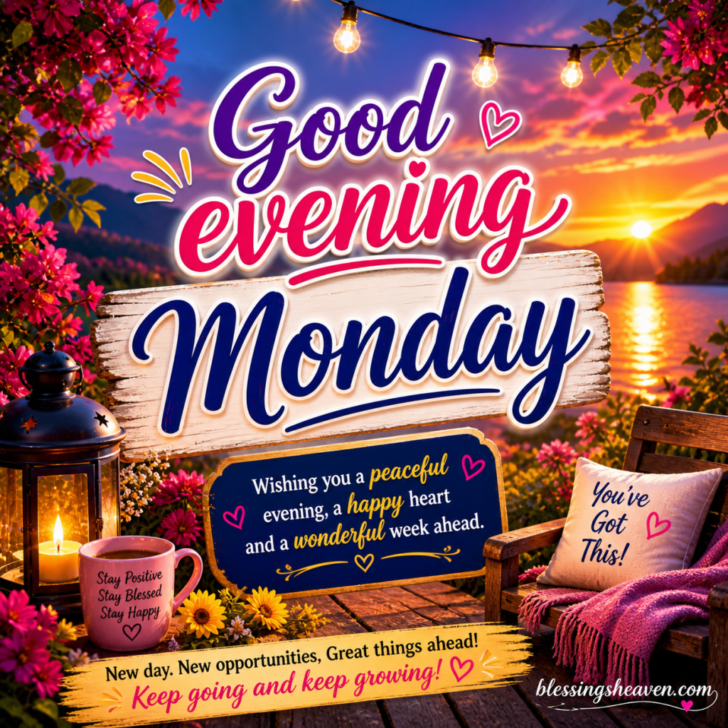 Good evening Monday