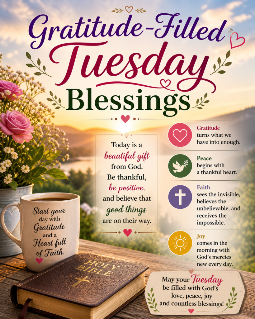Gratitude-Filled Tuesday Blessings
