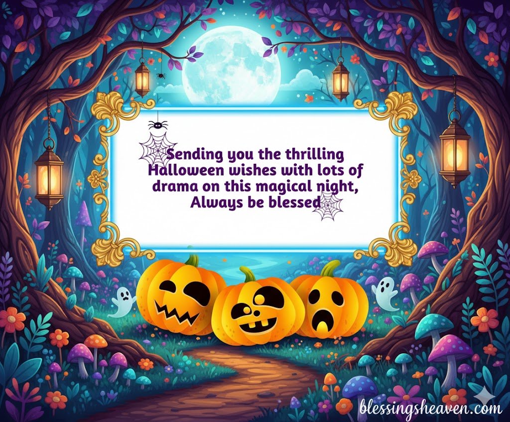 Halloween Blessings Quotes