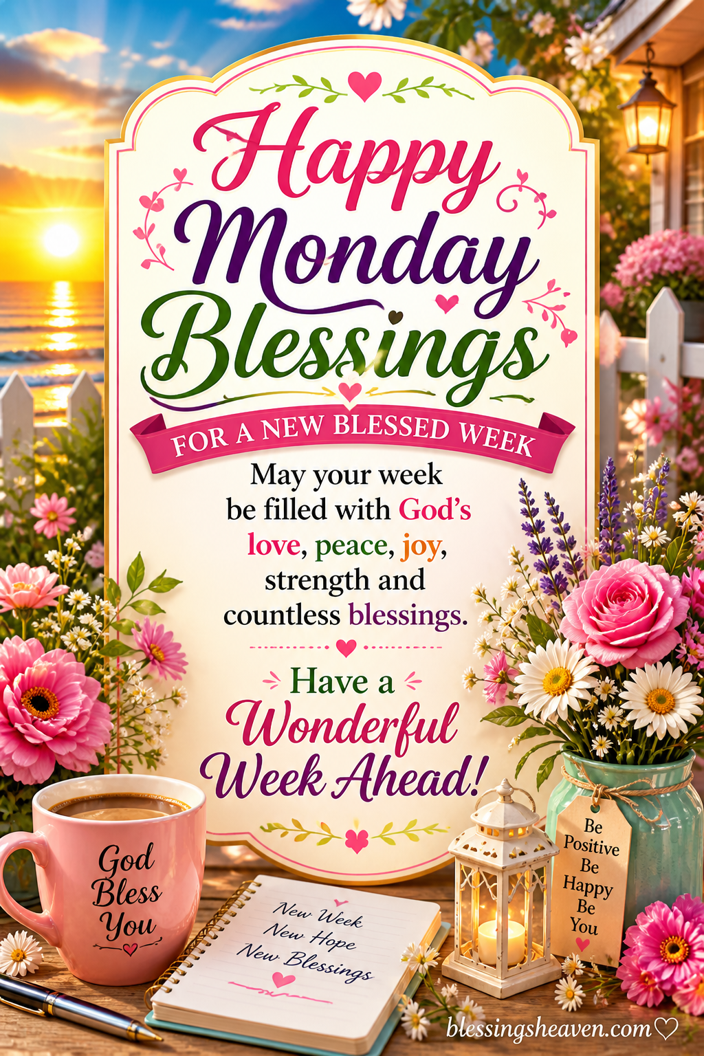 Happy Rpsgt Week Monday Blessings, Prayers, Quotes With Pictures For New Week