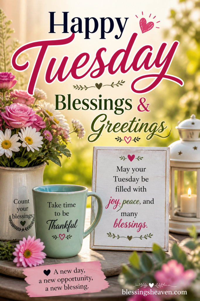 Happy Tuesday Blessings & Greetings