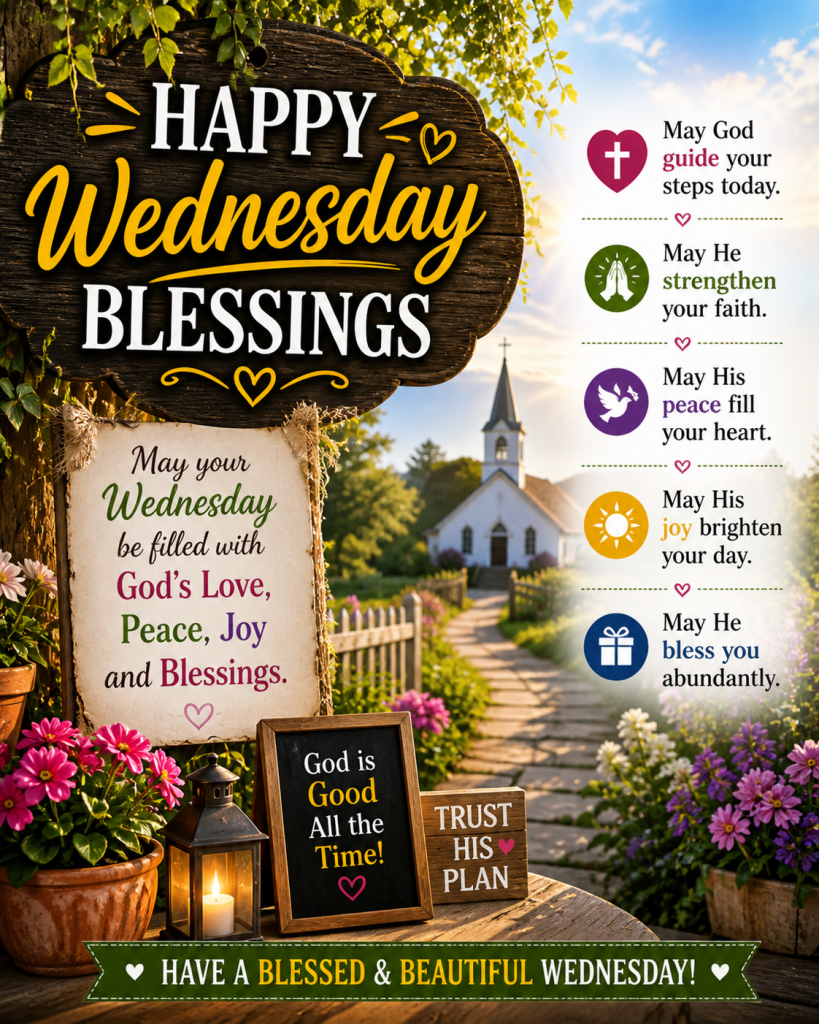 Happy Wednesday Blessings