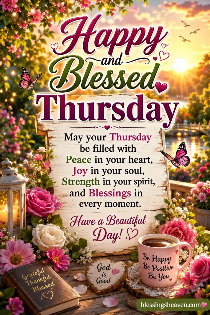 Happy and Blessed Thursday