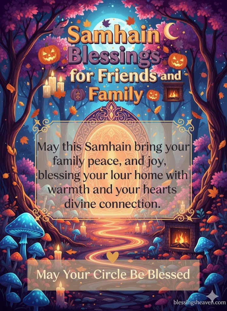 Lovely Samhain Wishes for Loved Ones