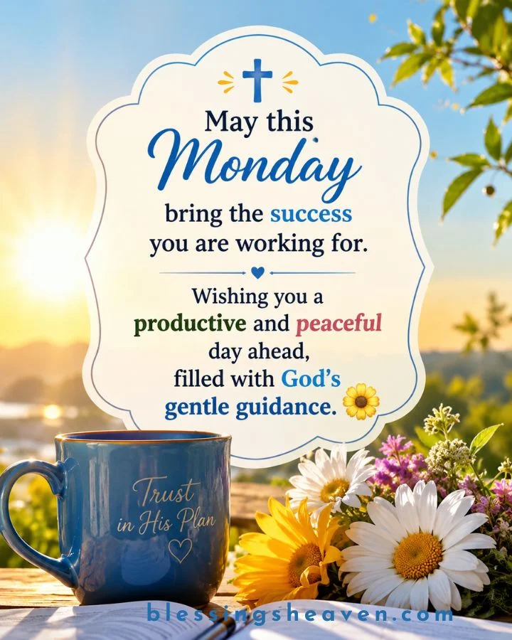 May this Monday bring the success you are working for