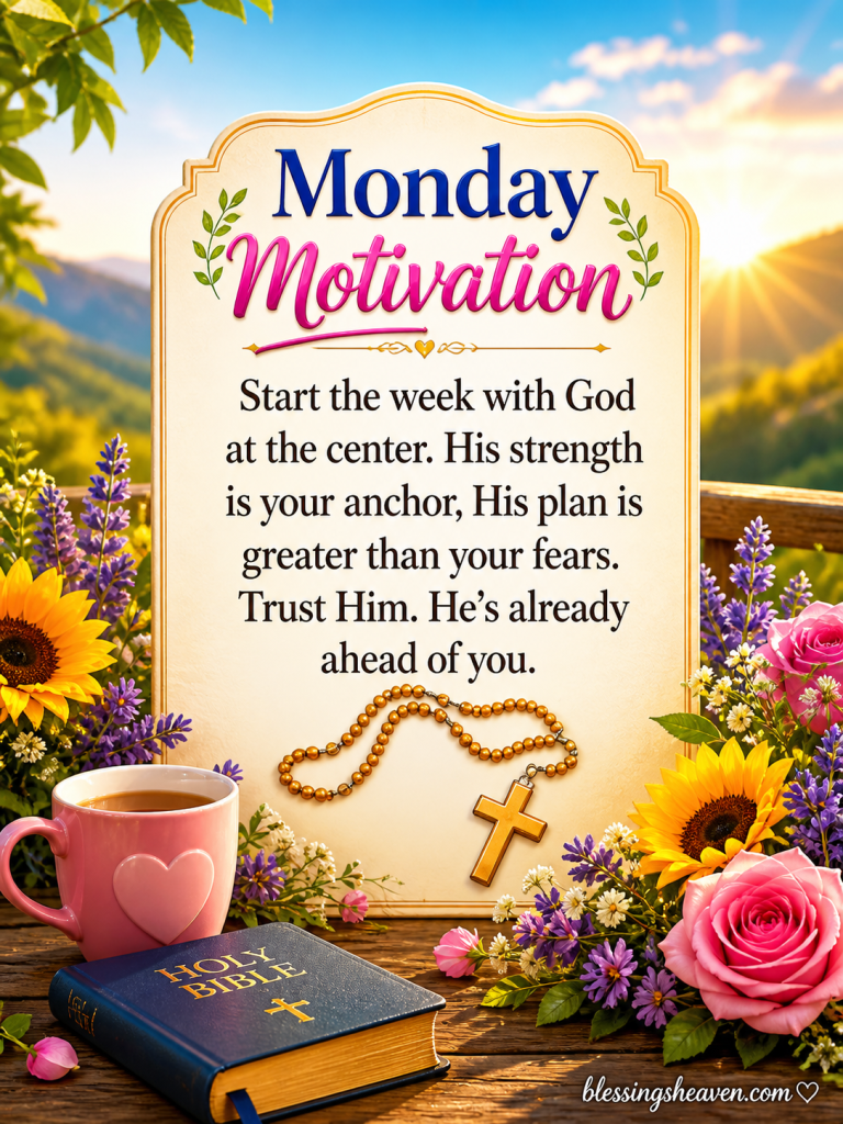 Motivational & Spiritual Monday Messages