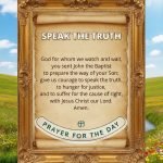 Prayers for Truth Justice and Honesty to Be Revealed