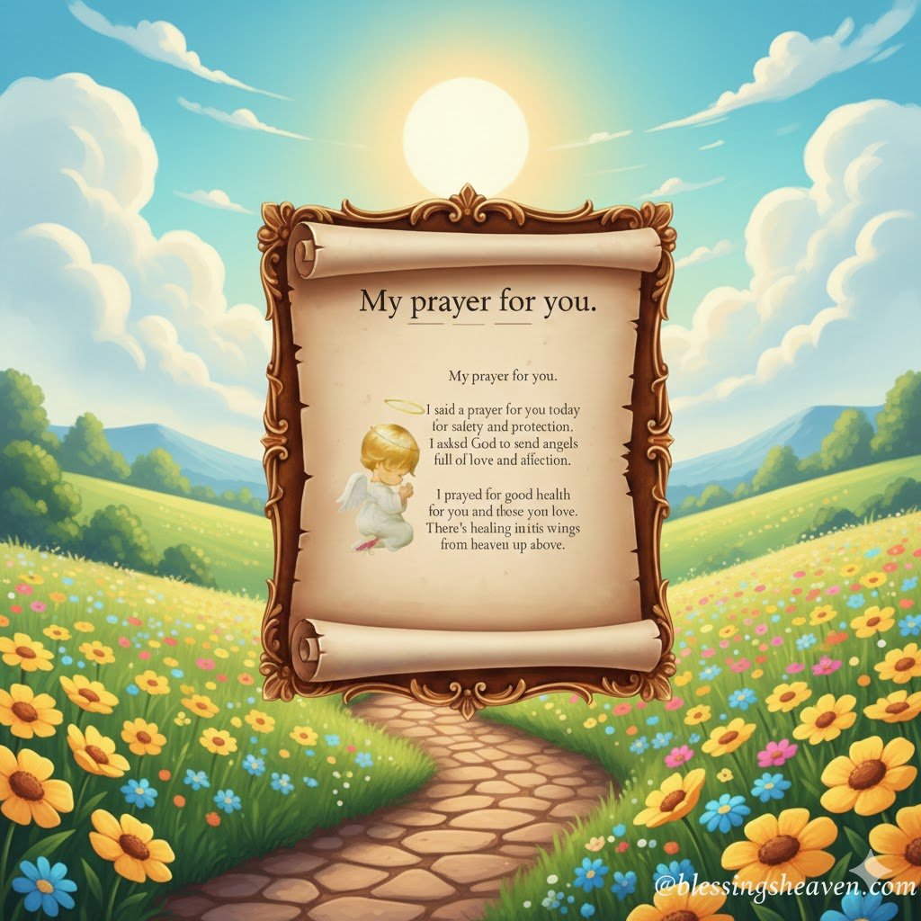 My Prayers For You