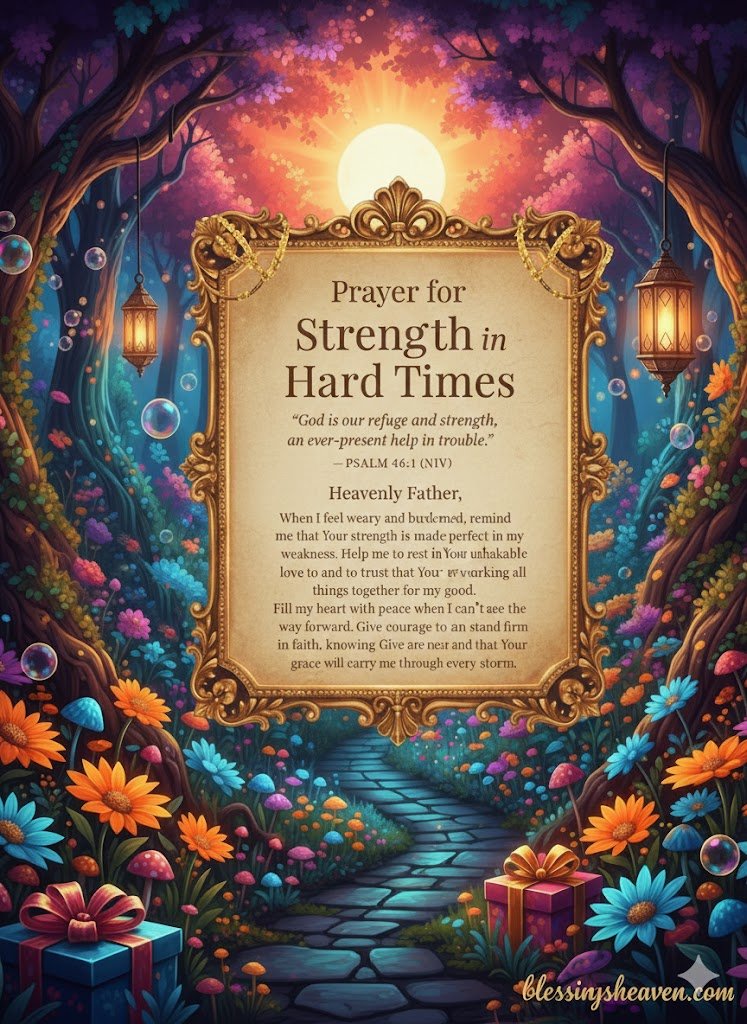 Prayers for Strength in Emotional Weakness