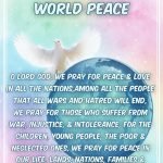  Beautiful Prayers For The World