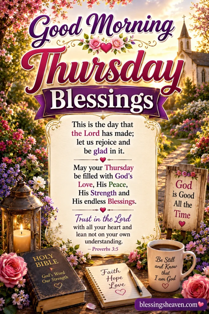 Religious Thursday Good Morning Messages