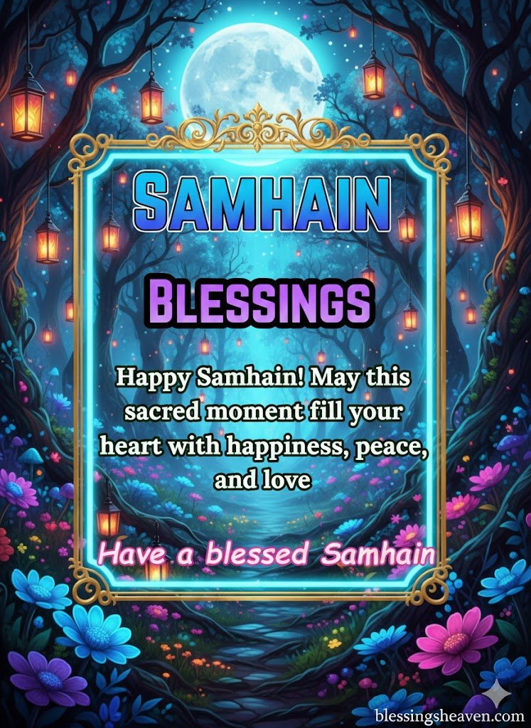 Samhain Blessings, Messages, and Sayings