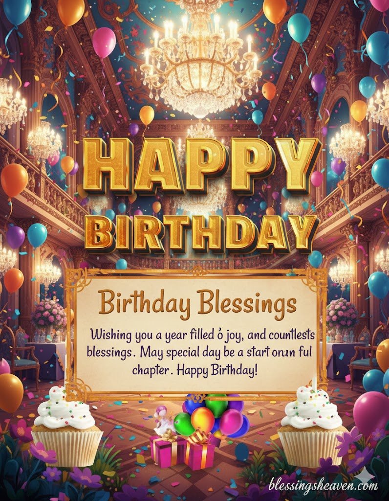 Happy Birthday blessings