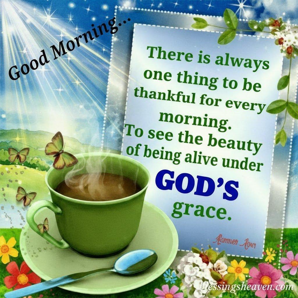 Thankful Good Morning Blessings