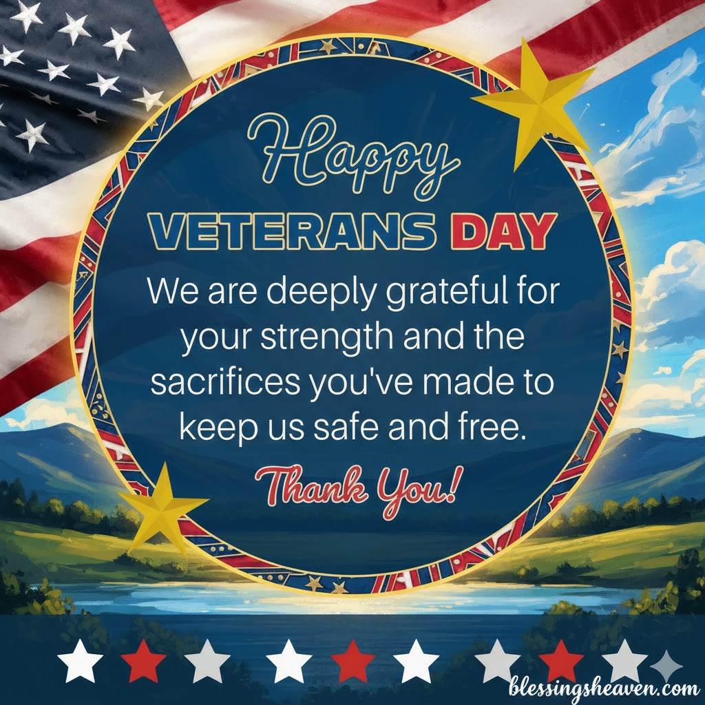 Veterans Day Blessings 