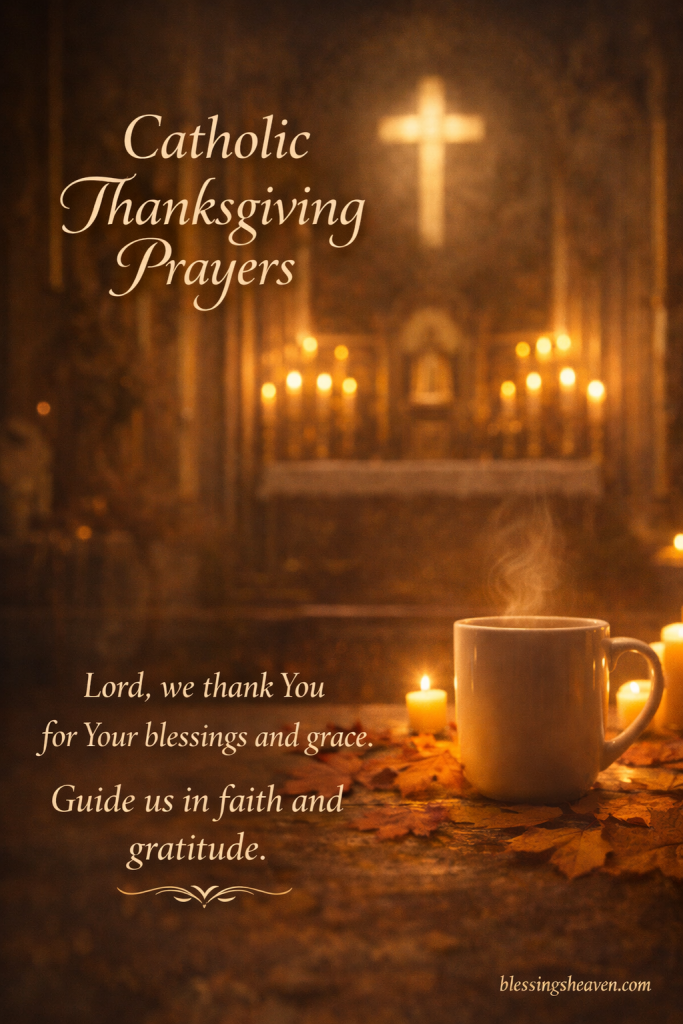 Catholic Thanksgiving Prayers