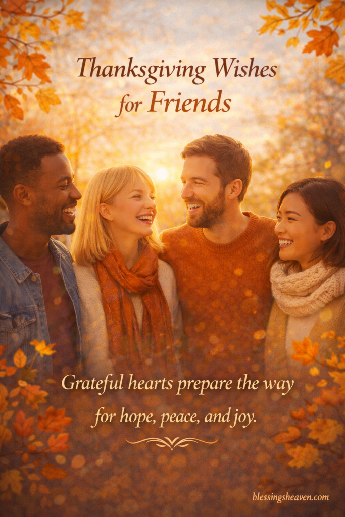 Thanksgiving Wishes and Greetings for Friends