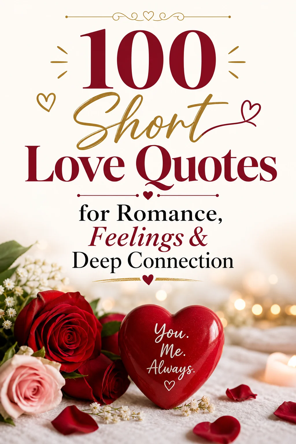 100 Short Love Quotes for Romance Feelings Deep Connection 2