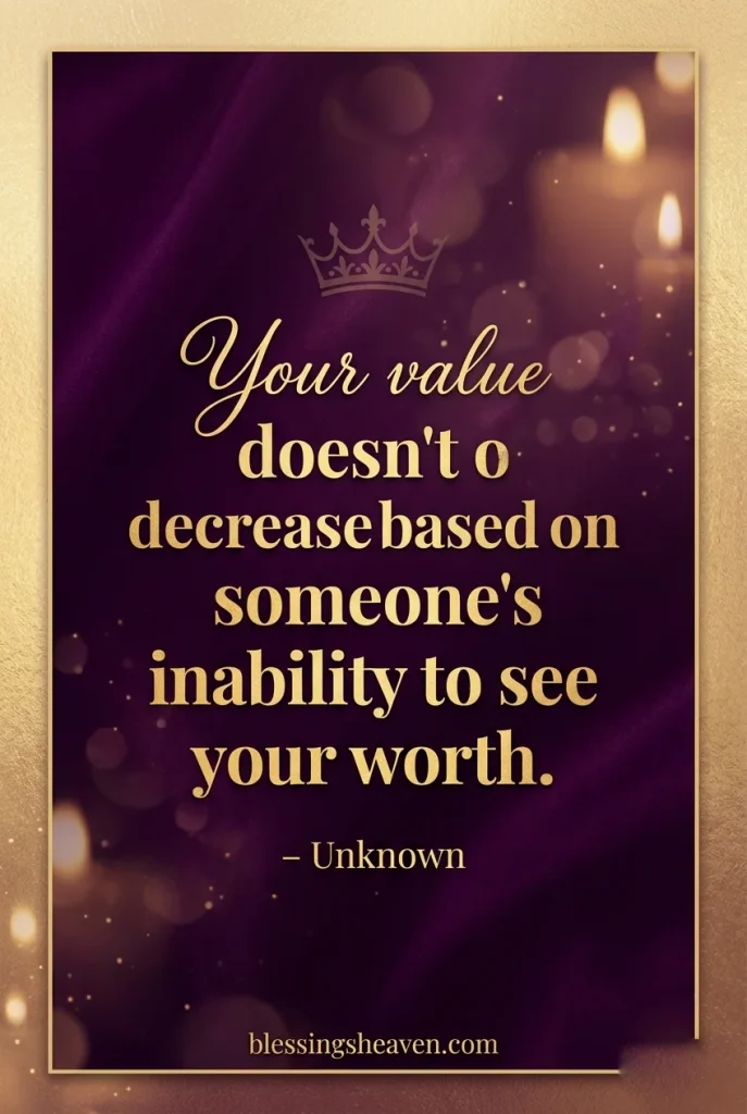 3. Self Worth Quotes to Know Your Value