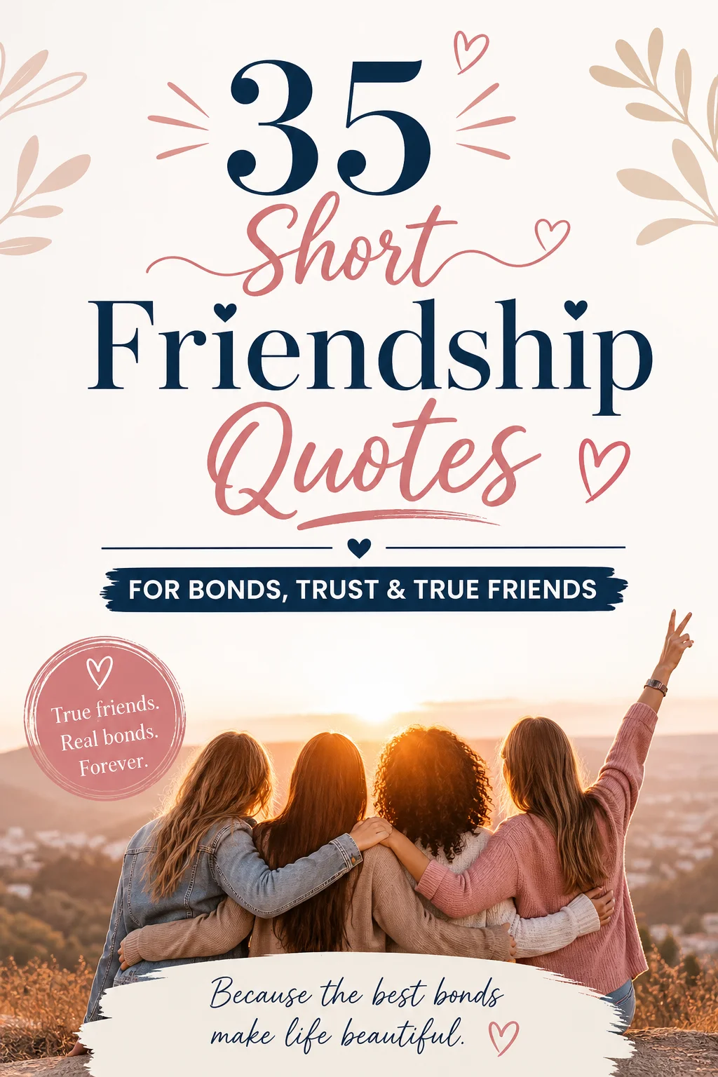 35 Short Friendship Quotes for Bonds Trust True Friends 2