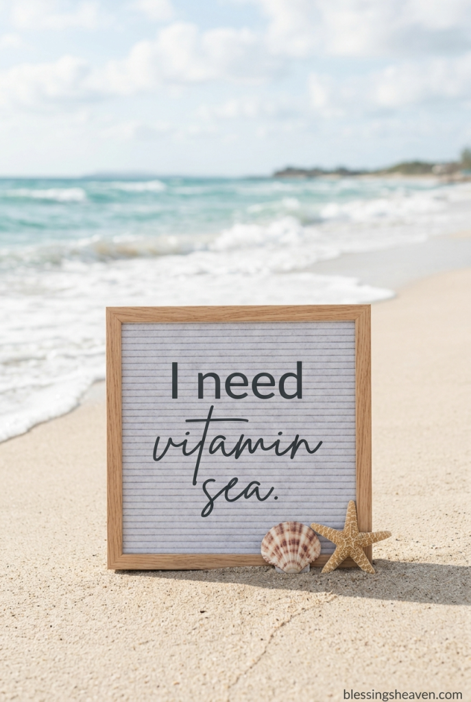 Beach Ocean Summer Letter Board Sayings