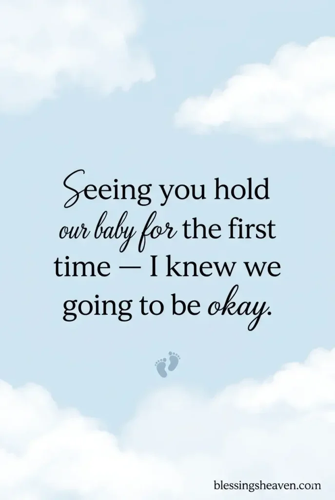 First Fathers Day Messages from Wife to Husband