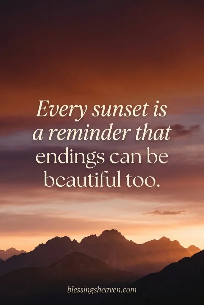 Golden Hour Quotes About Sunsets and Endings