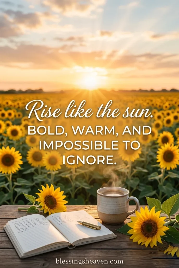 Motivational Sun Kissed Quotes to Start Your Day