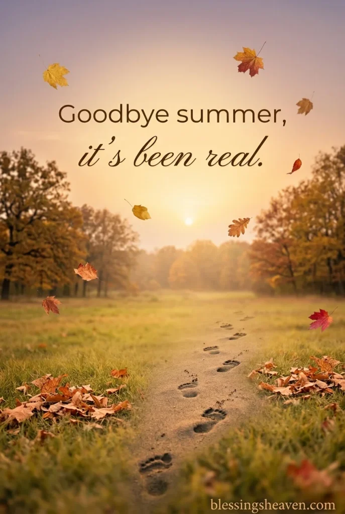 Short End of Summer Quotes