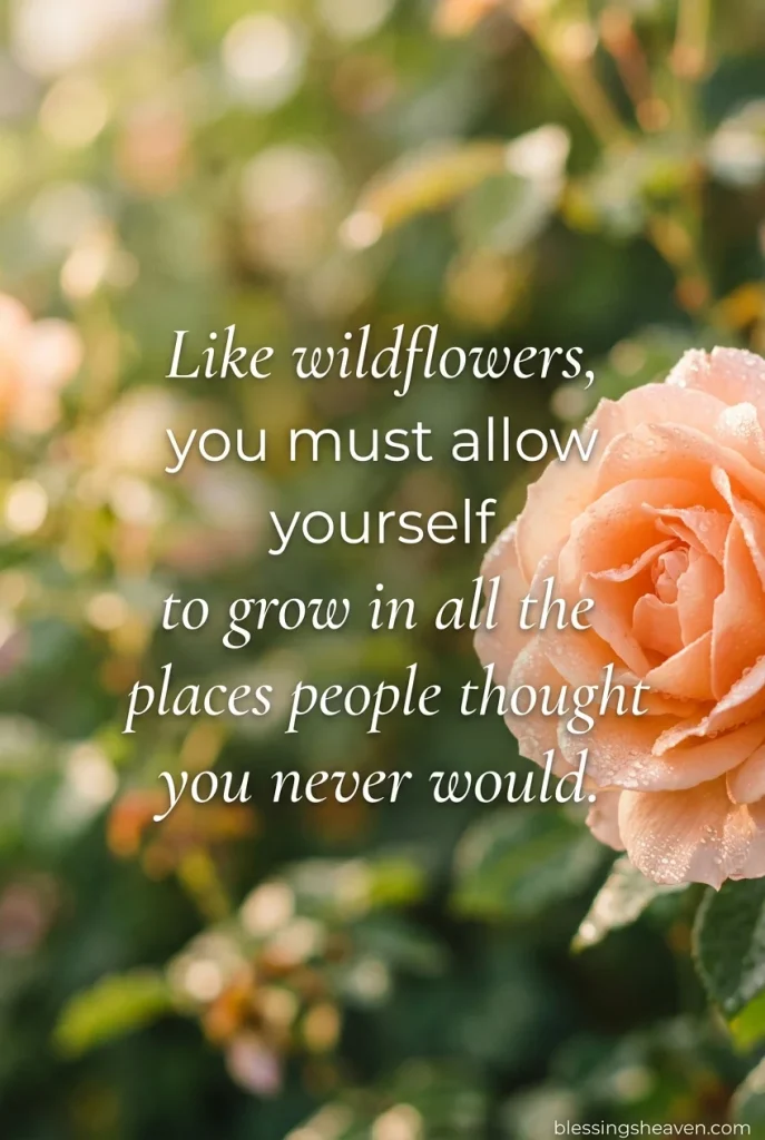 Short Nature Quotes About Flowers & Blooming
