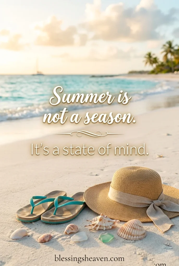 Sun Kissed Summer Vibes Quotes