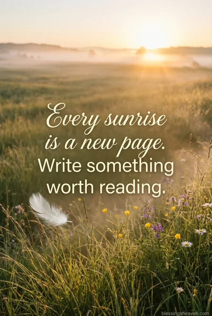 Sunrise Quotes for Fresh Start and New Beginnings