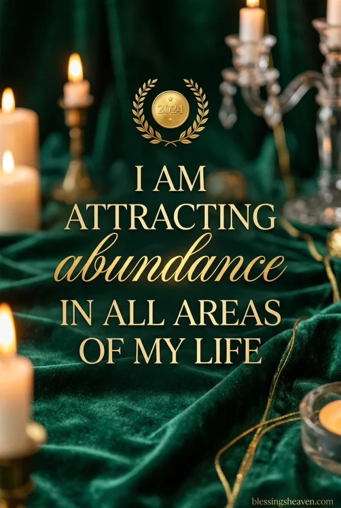 Wealth & Abundance Mindset Captions for Vision Boards