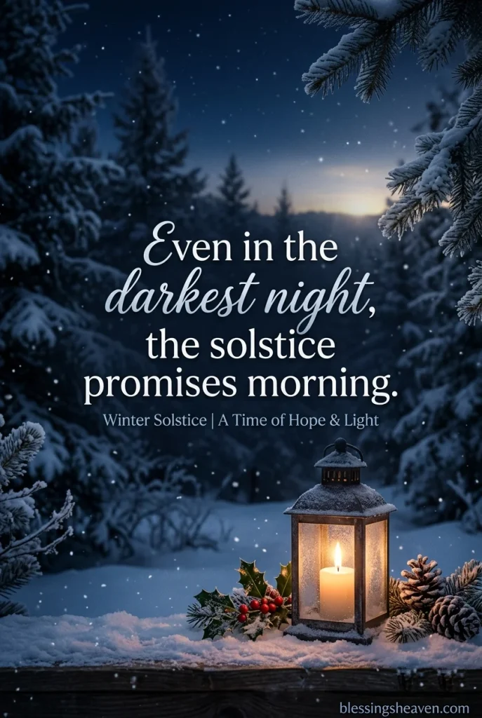 Winter Solstice Quotes Short — When the Light Comes Back